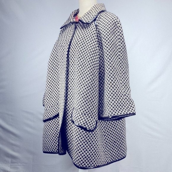 Cable & Gauge Marry Poppins Heavy-Weight Women's 1960’s Style Swing Coat Size 2X - Picture 3 of 7